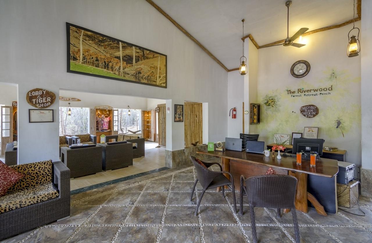 The Riverwood Forest Retreat Pench Khawasa Bagian luar foto