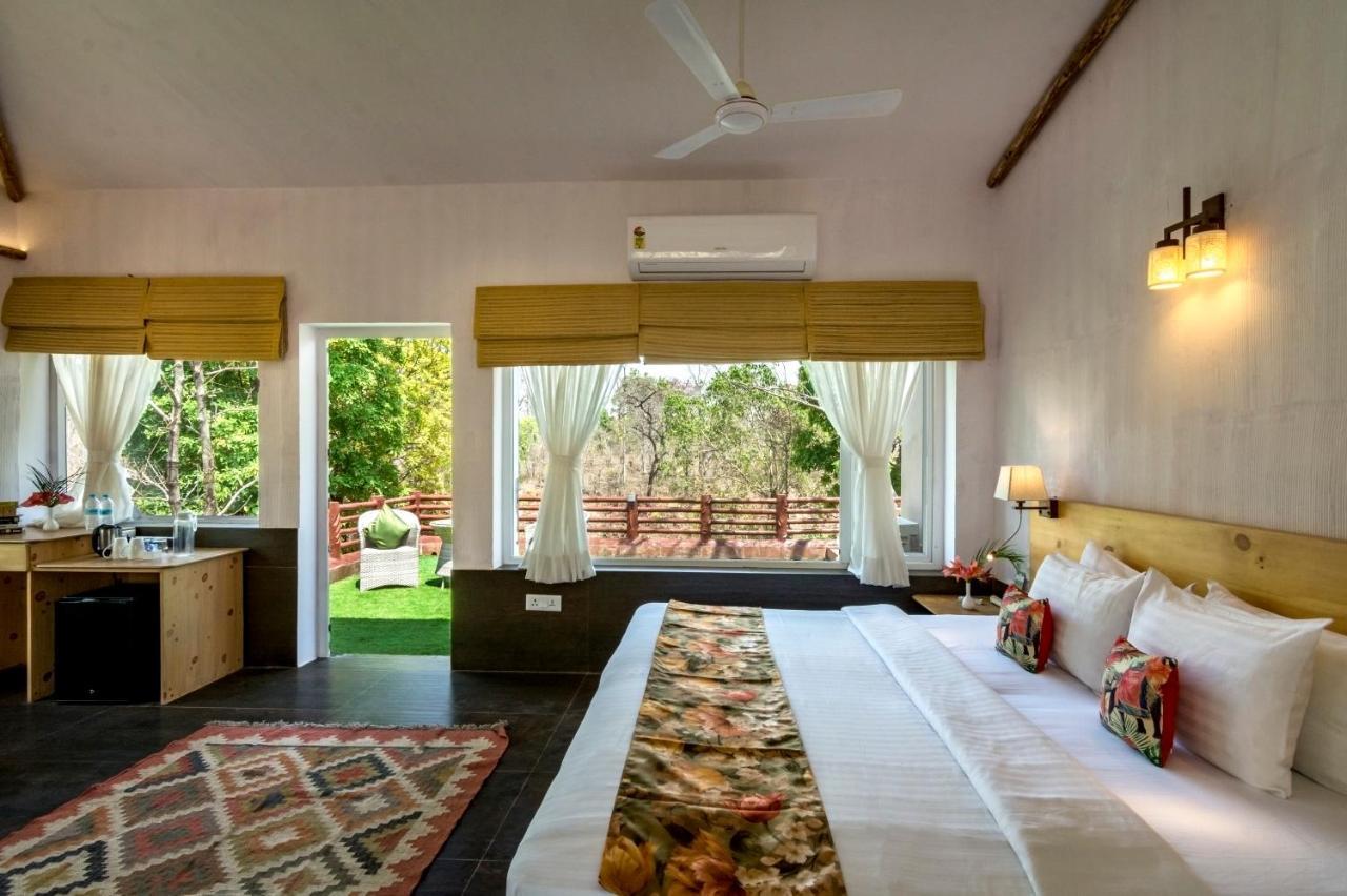 The Riverwood Forest Retreat Pench Khawasa Bagian luar foto