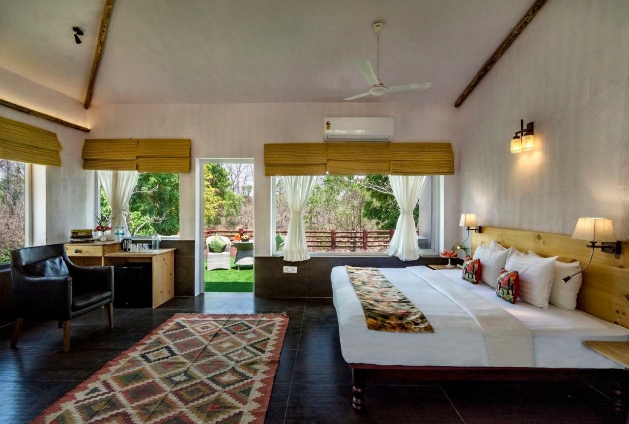 The Riverwood Forest Retreat Pench Khawasa Bagian luar foto