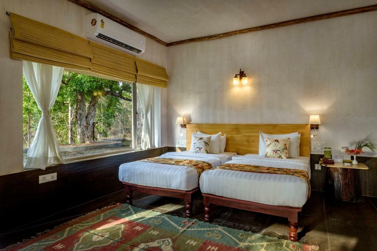 The Riverwood Forest Retreat Pench Khawasa Bagian luar foto